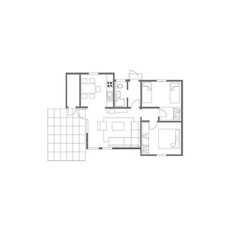 Feriehus Ferienwohnpark Satteldachhaus Typ 10 Sds 127